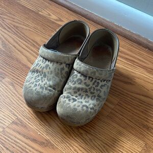 Women’s Leopard Dansko Clogs